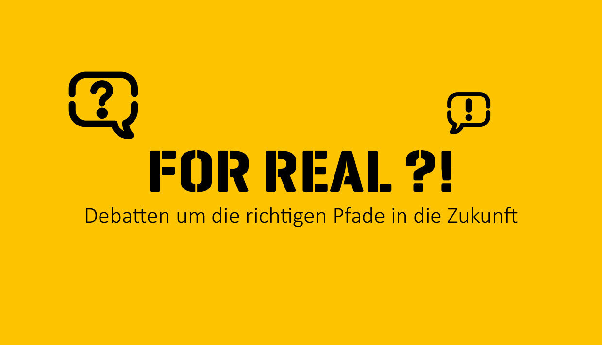 Einladung zum Salonformat "For Real?!"