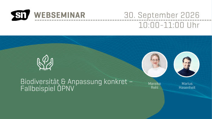 Biodiversität & Anpassung konkret – Fallbeispiel ÖPNV